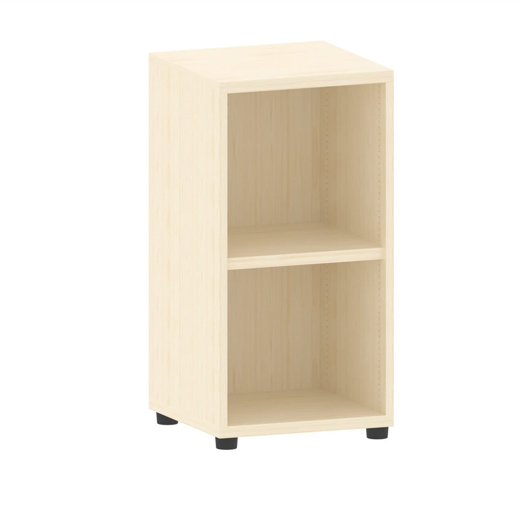 Aktenregal 2 Fächer versch. Farben | Büroregal 2 OH 40x40x77cm aus Holz | Büromöbel Ordnerregal Büch