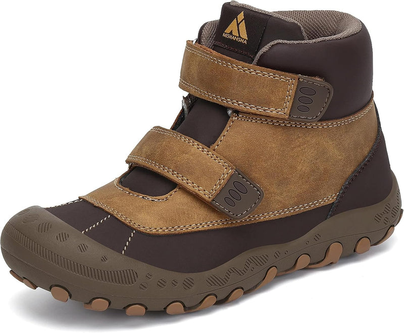 Mishansha Kinder Wanderschuhe rutschfest Leicht Trekking Wanderstiefel für Jungen Mädchen Gr.24-38 2