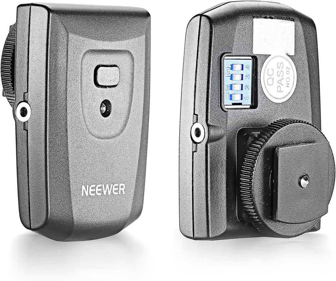 Neewer 16 Kanäle Wireless Radio Flash Speedlite Studio Triggerset, einschliesslich (1) Sender und (3