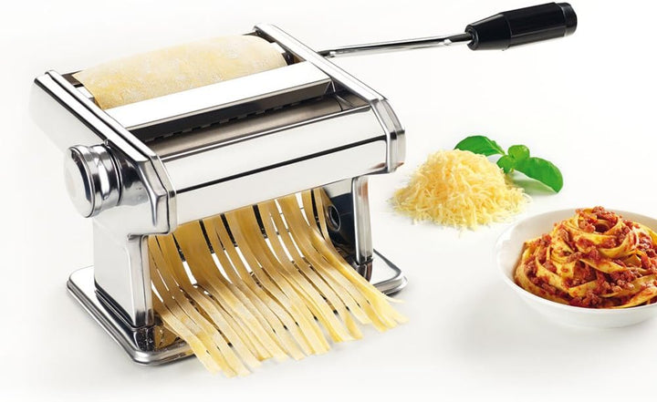 Metaltex 3 in 1 Pasta Maschine Maker Edelstahl Tischklemme