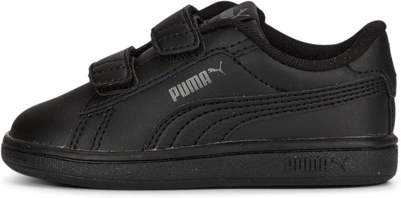 PUMA Unisex Baby Smash 3.0 L V Inf Sneaker 20 EU Puma Black Shadow Gray, 20 EU Puma Black Shadow Gra