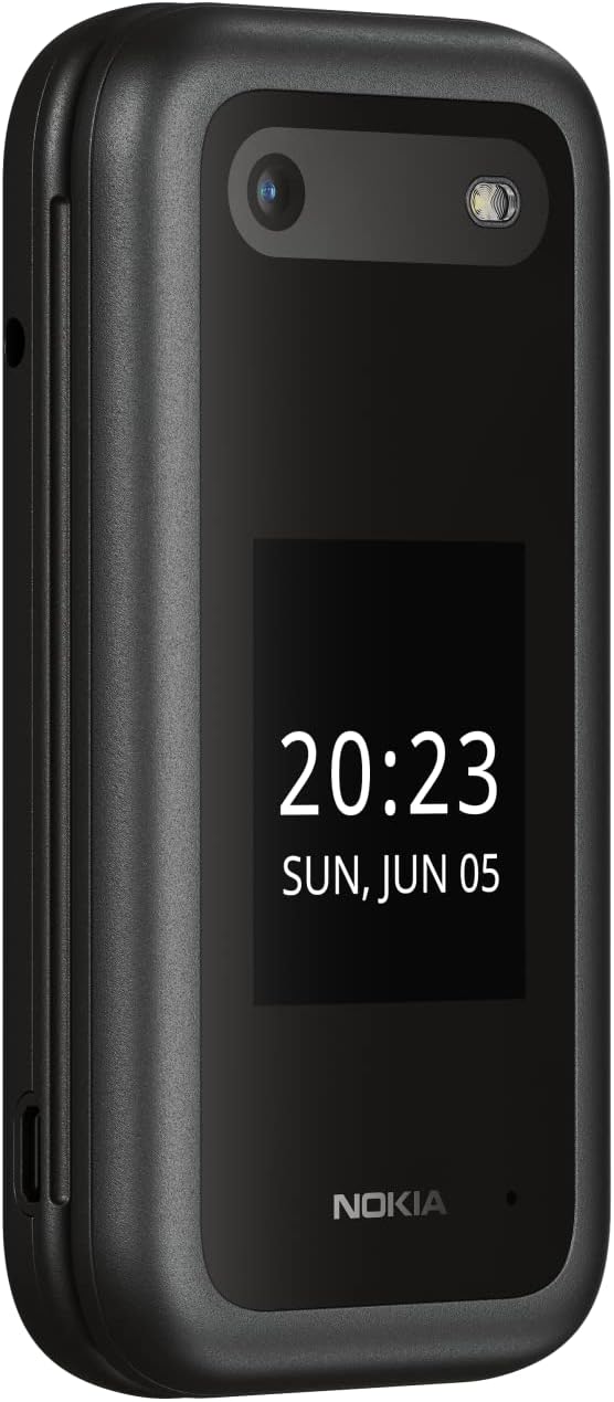 Nokia unlocked, 2660 Flip, 2,8-Zoll-Display, grosse Tasten, toller Sound, Zoom-UI, Notfall-Taste, Dr