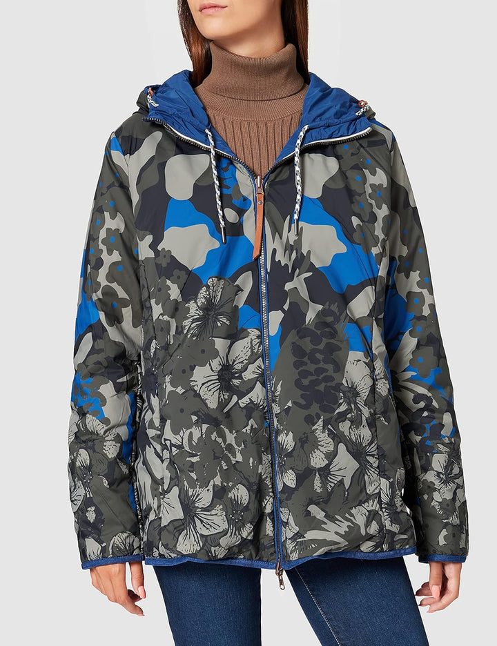 camel active Womenswear Damen 3200106R26 Jacke 36 Cobalt, 36 Cobalt