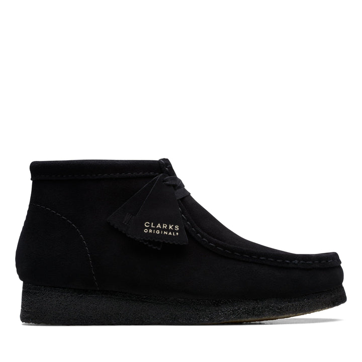 Clarks ORIGINALS Herren Wallabee Boot Oxford-Stiefel 40 EU Schwarz Black Sde, 40 EU Noir Sde