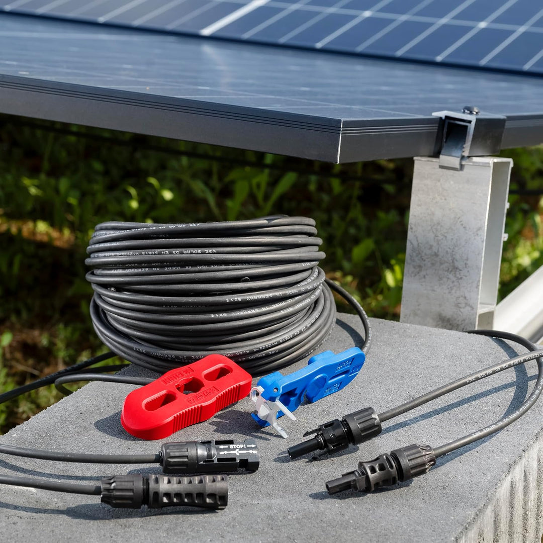 KNIPEX Montagewerkzeug-Set, 97 49 66 3 | für Solar-Steckverbinder MC4 & MC4 Evo 2. 150 mm