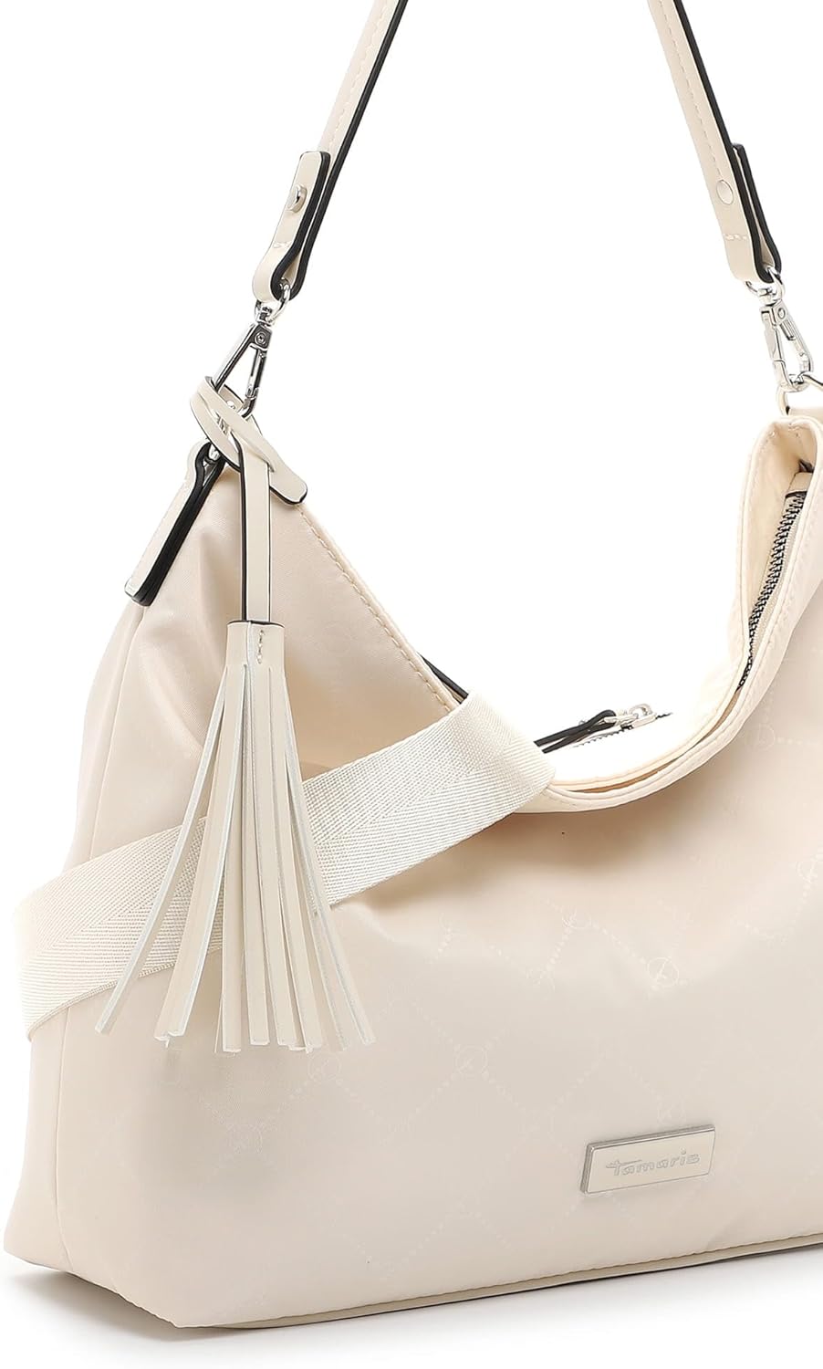 Tamaris Beutel TAS Lisa 32385 Damen Handtaschen Print Einheitsgrösse Cream, Einheitsgr&#xF6;&#xDF;e