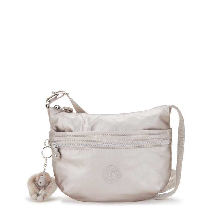 Kipling Damen Arto Tasche, Silber (Metallic Glow), 25x21x3 centimeters (B x H T) EU, Metallic Glow