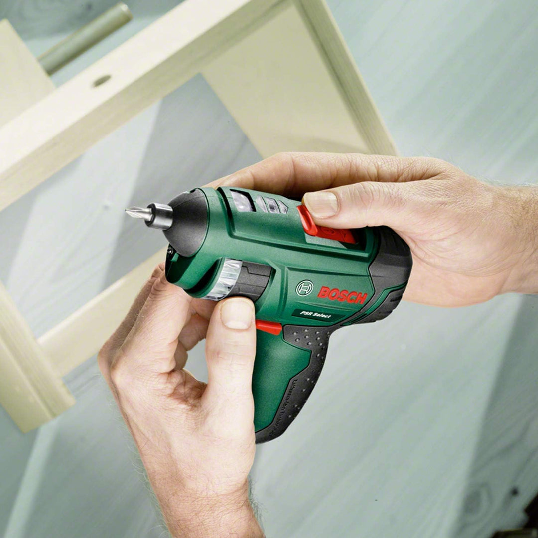 Bosch Home and Garden 0603977005 Akkuschrauber PSR Select (1,5 Ah, 3,6 Volt System, mit Micro USB, i