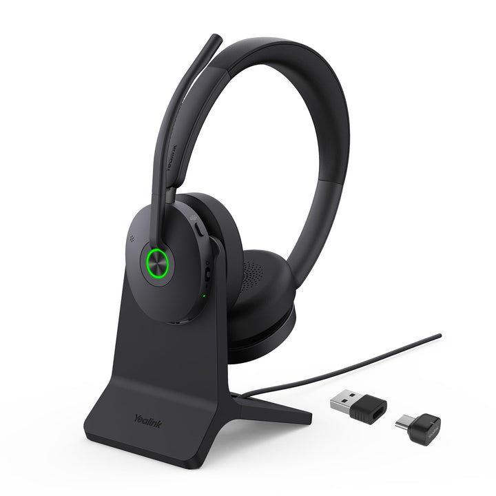 Yealink BH74 Bluetooth Over Ear Kopfhörer mit Noise Cancelling ANC Headset mit Mikrofon für Office B