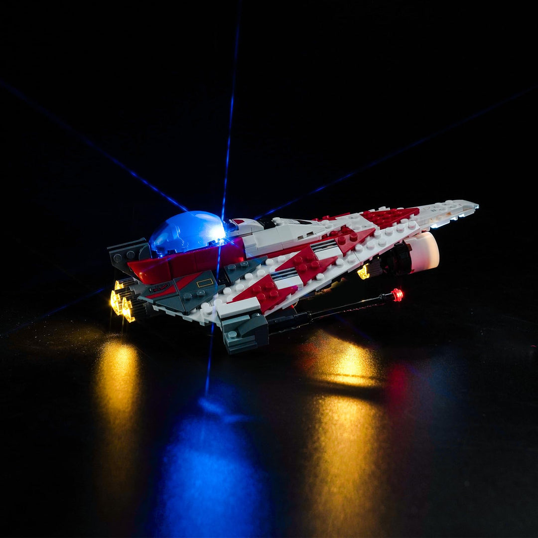 LocoLee Licht Kompatibel mit Lego 75388 Jedi Bobs Sternjäger, Nur Lichter Set - Kein Modell, Licht B