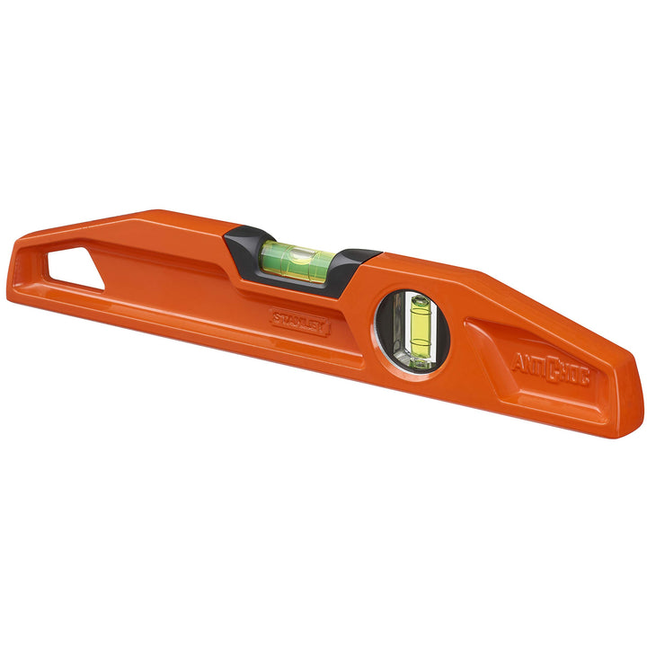 Stanley FatMax Wasserwaage Antichoc MLH (30 cm Länge, ergonomisches Design, horizontale/vertikale Li