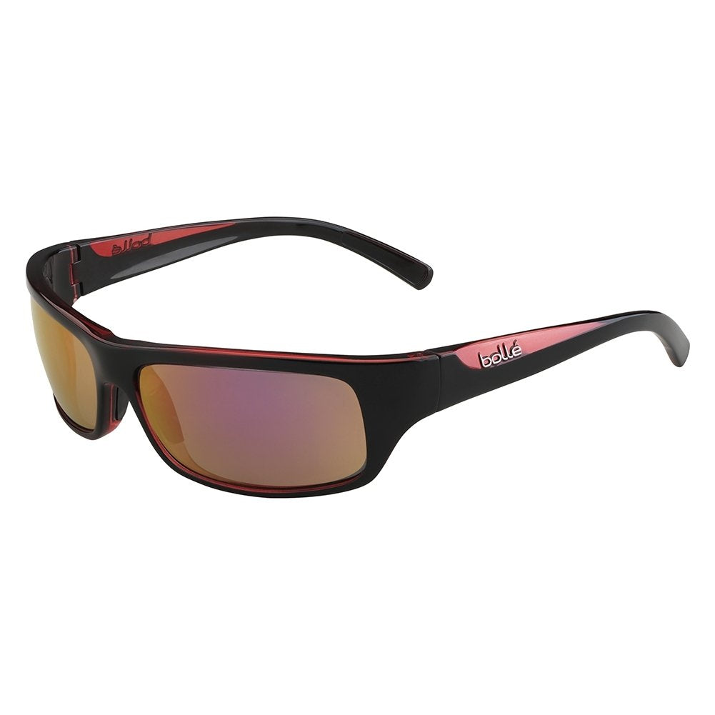 bollé Herren Fierce Sonnenbrille S Shiny Black Rose Polarized Rose Gold Oleo Af, S Shiny Black Rose