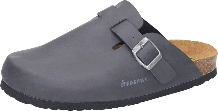 Dr. Brinkmann Herren Pantoletten 36 EU Grau, 36 EU Grau