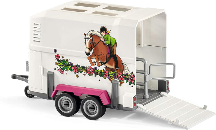 Schleich 42346 Horse Club Pk Up with Horse Box alte Verpackung, alte Verpackung