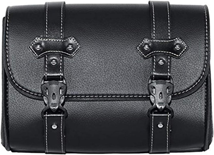 1x Motorrad Satteltaschen Leder wasserdichte Platz Satteltasche Seitliches Brot Werkzeugkasten Speic