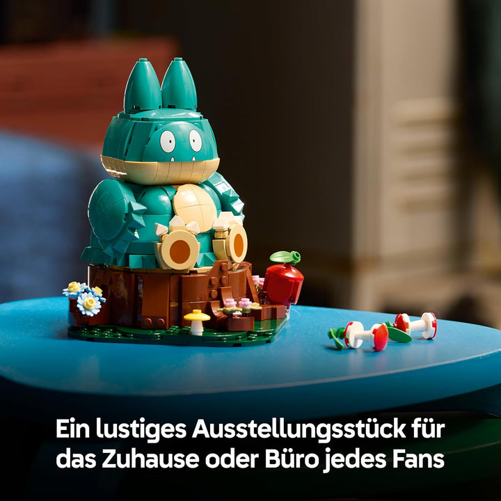 LEGO Pokémon Mampfaxo Figur - Modellbausatz für Erwachsene - Bauspielzeug aus dem Videospiel mit bew