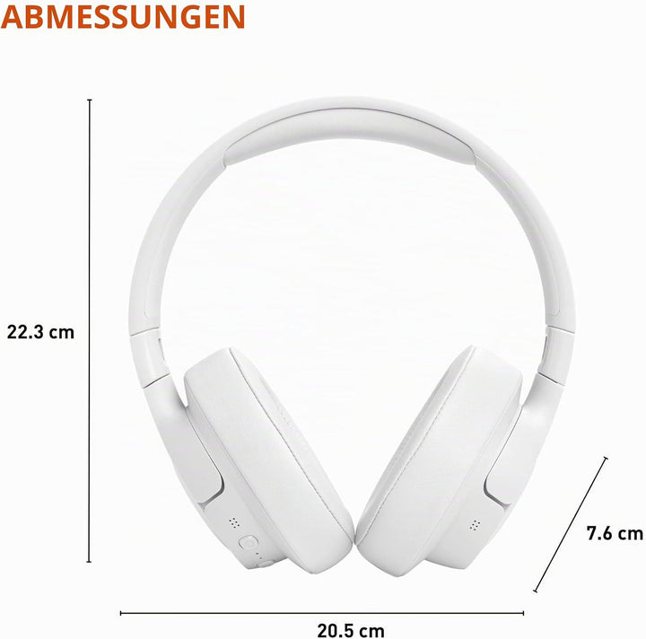 JBL Tune 770NC - Adaptive Noise Cancelling mit Smart Ambient Wireless Over-Ear Kopfhörer, Bluetooth
