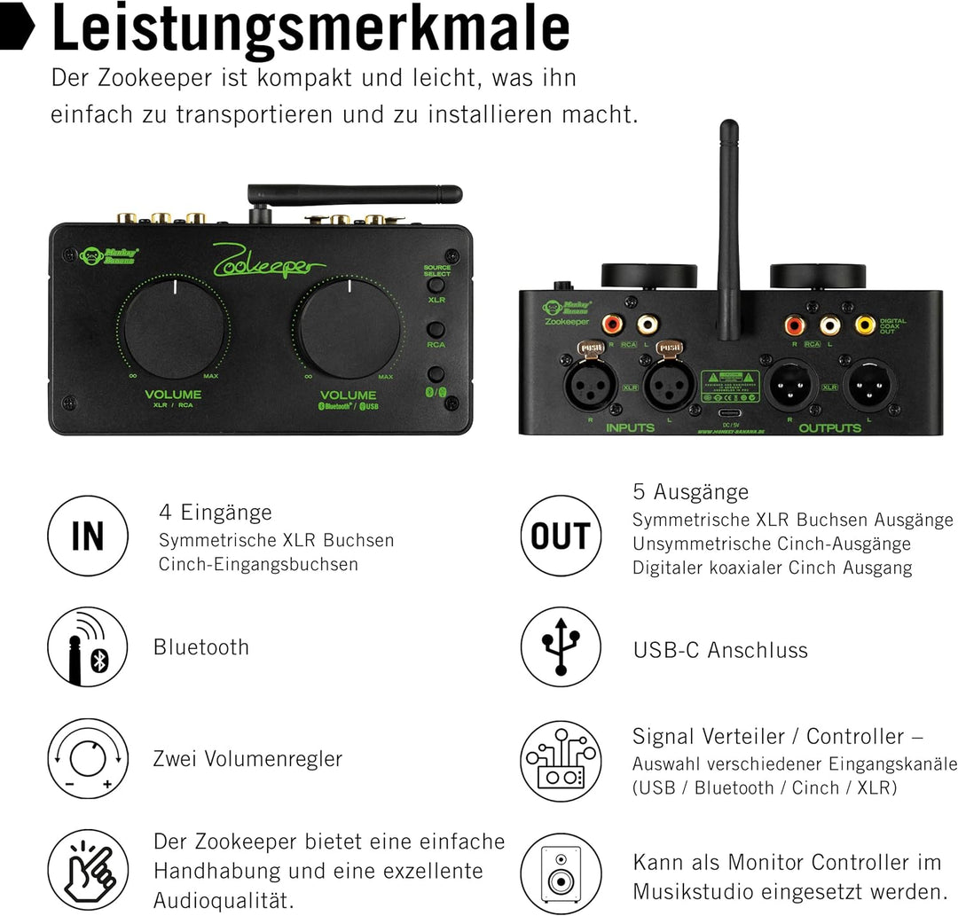 Monkey Banana Zookeeper - Monitor Controller