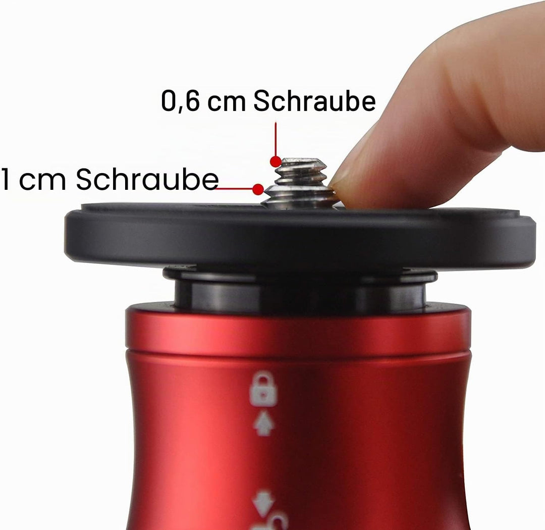 Schnellwechselplatte für IFOOTAGE Cobra 3 und Cobra 2 Kamera-Einbeinstativ Cobra 2 CRP, Cobra 2 CRP