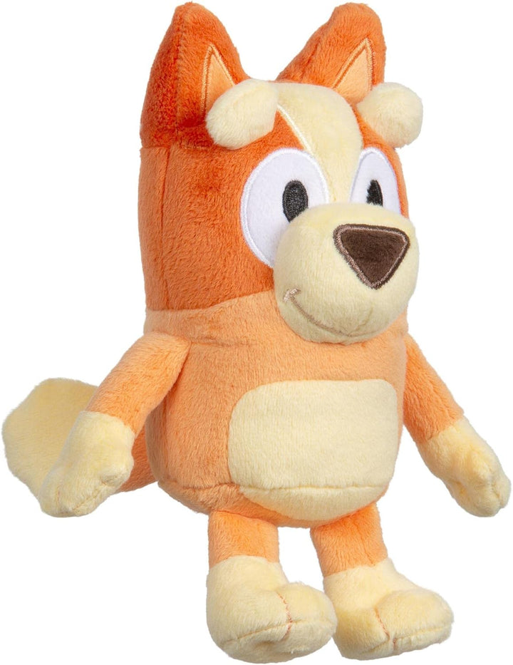Bluey weiches Plüschtier, ca. 20 cm, mit Details wie im Cartoon & Giochi Preziosi Bingo Plüschtier,