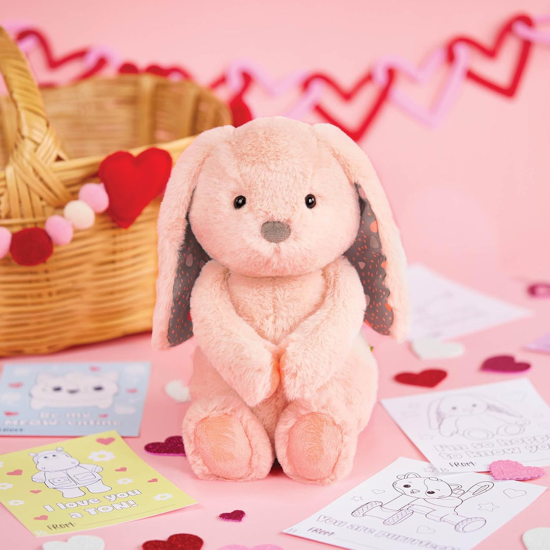B. toys Kuscheltier Hase – Superweich mit langen Ohren – Plüschtier pfirsichfarben, Baby und Kinder
