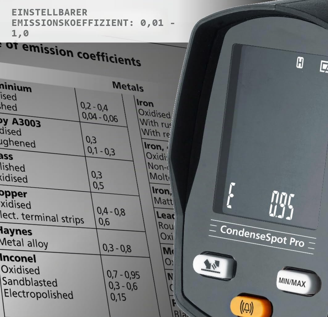 Laserliner CondenseSpot Pro Luftfeuchtemessgerät (Hygrometer)
