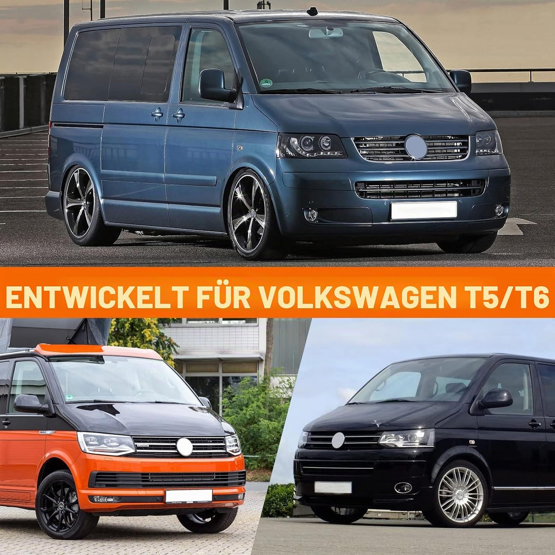 Autoabdeckung Vollgarage Abdeckplane Auto Kombipassend für VW T5 T6, 300D Atmungsaktiv SWB Autoabdec