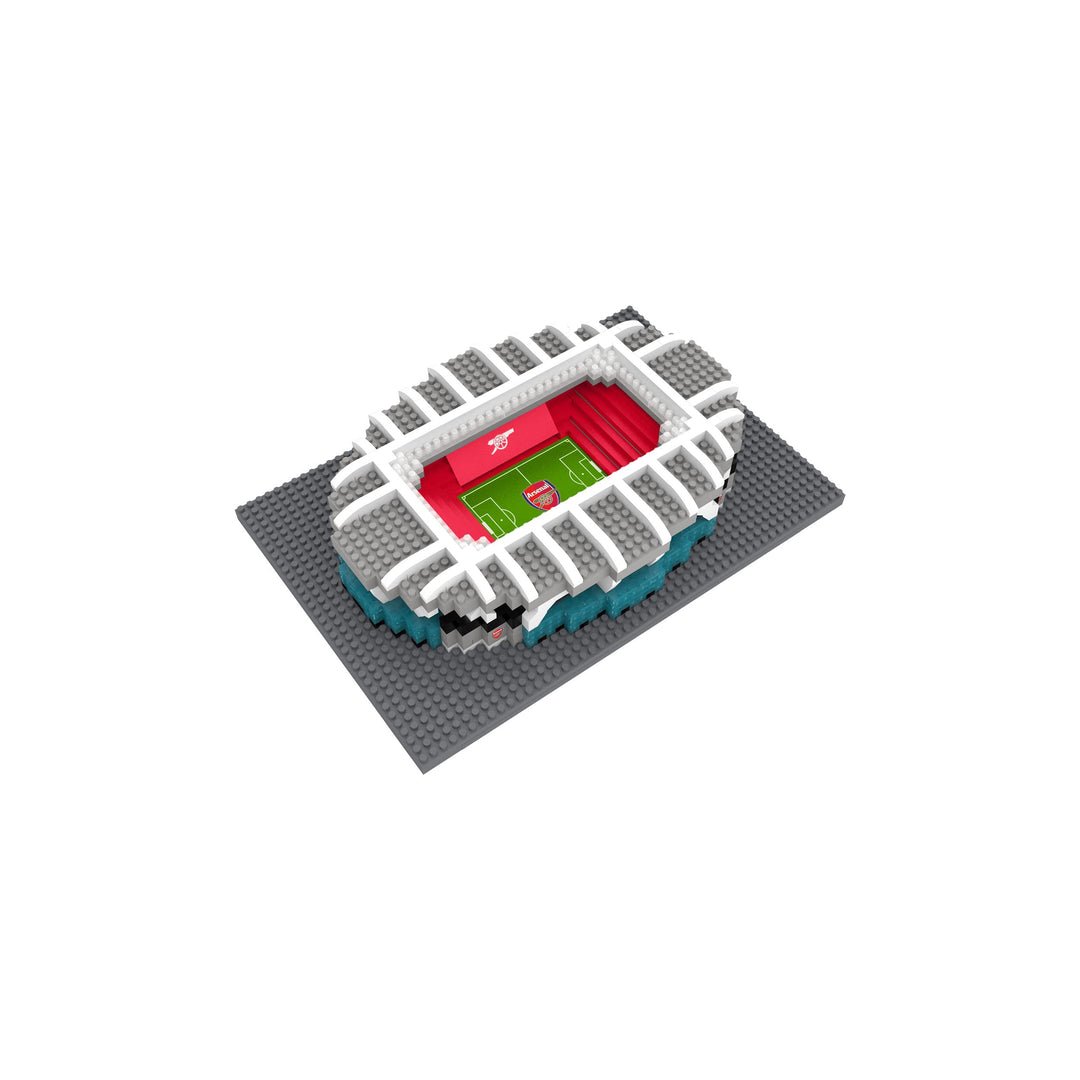 FOCO Offizielles Lizenzprodukt Arsenal FC Emirates BRXLZ-Steine 3D-Mini-Fussballstadion Bau-Set, Ars