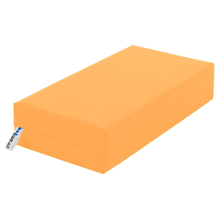 Sport-Tec Stufen-Lagerungskissen Stufenlagerungswürfel Lagerungswürfel 50x25x10 cm Apricot, Apricot