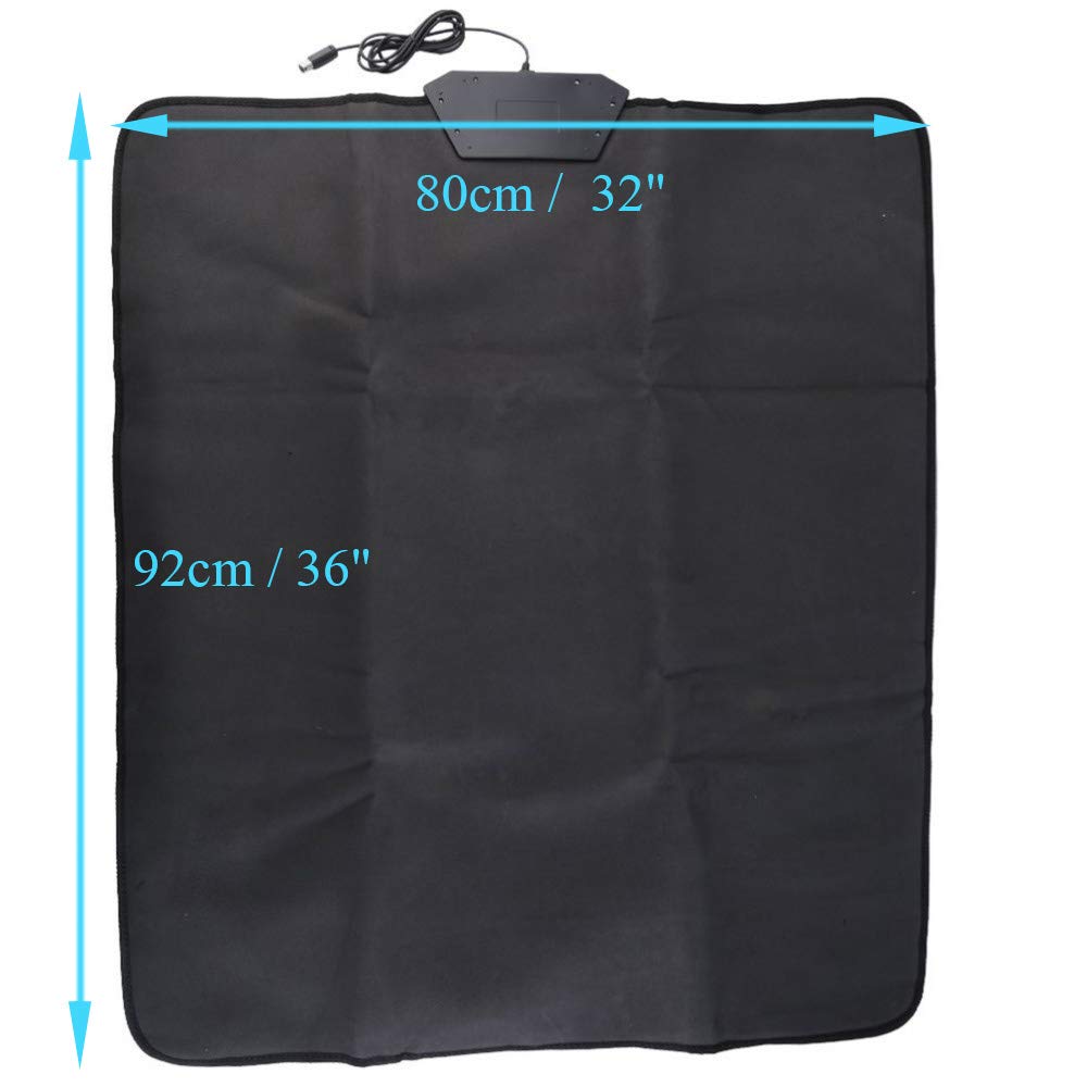 OSTENT Rutschfeste Dance Pad Tanzmatte für Nintendo Wii Gamecube NGC Konsole Dance Revolution DDR Vi
