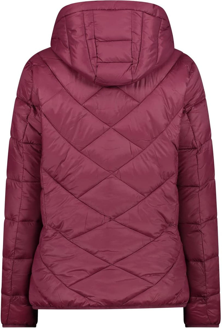 CMP Damen Hoodie Snaps Jacke Isolationsjacke 36 RUBINO, 36 RUBINO