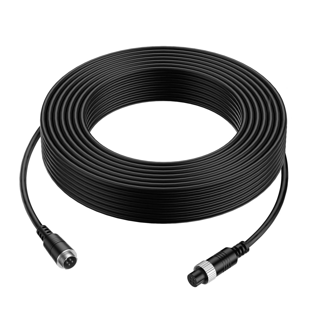 Cocar 32FT 10M Auto Video-Verlängerungskabel 4-Pin Luftfahrt-wasserdichtes Shockproof für CCTV Rückf