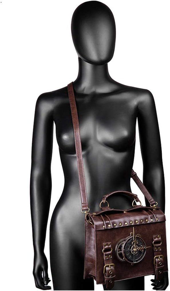 Ocobudbxw Steampunk Gear Crossbody Bags Messenger Bags Retro Handtaschen Schultertasche Gothic