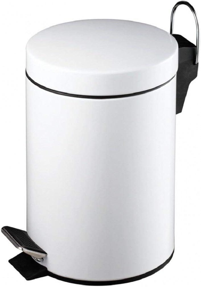 Premier Housewares Treteimer, 3 l, weiss Blanco Treteimer, Blanco Treteimer