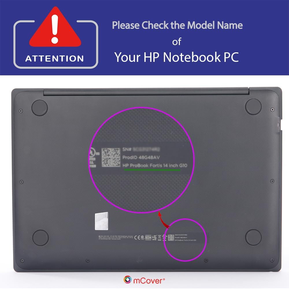 mCover Hartschalen-Schutzhülle, nur kompatibel mit 2021–2023 14 Zoll HP ProBook Fortis 14 Zoll G9 G1