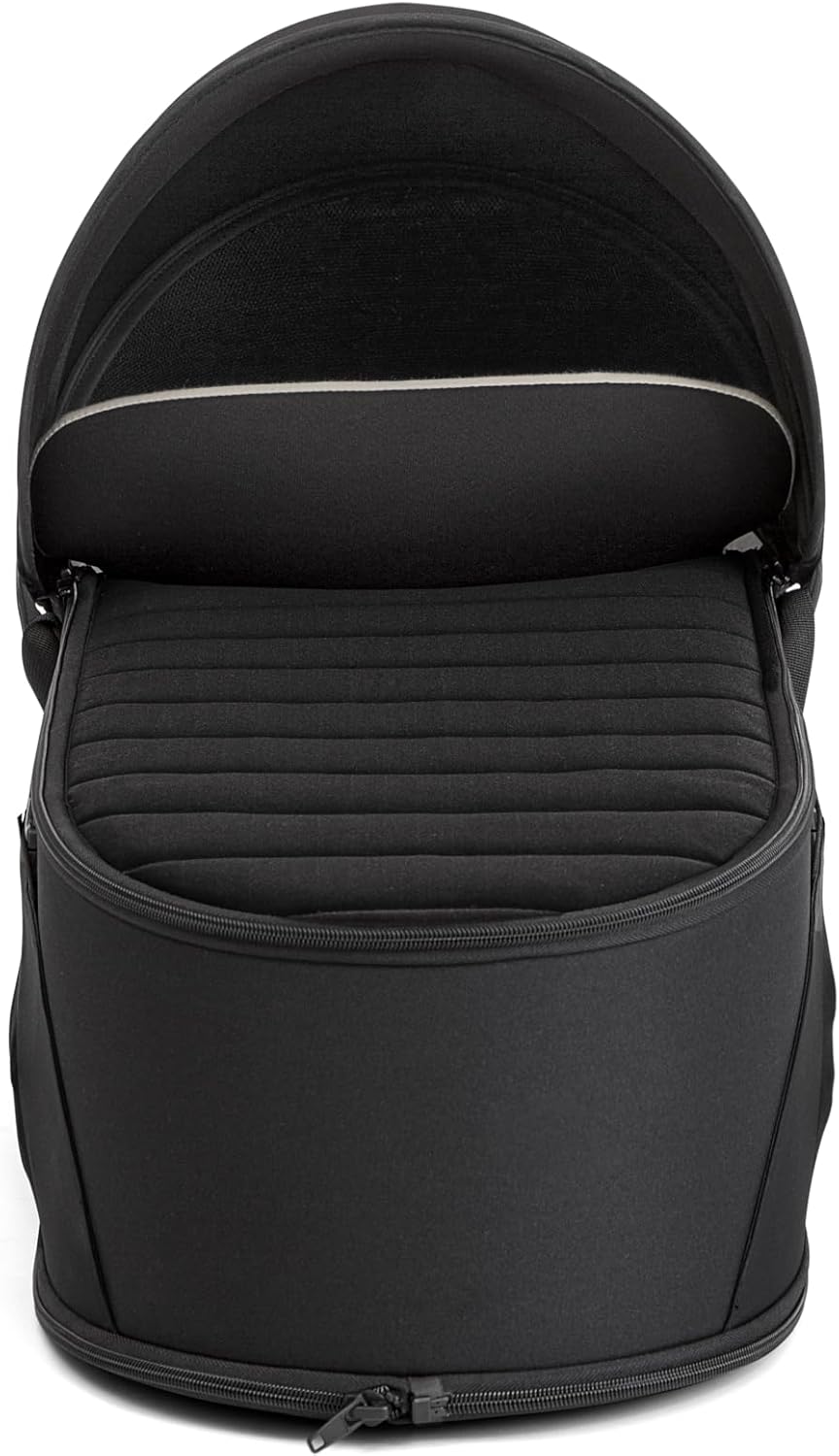 Joie Softtragetasche – Leichte Babytragetasche mit Flacher Liegeposition, Abnehmbarer Sonnenblende &