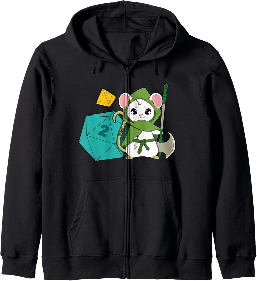 Maus-Würfelbrettspiele Kapuzenjacke