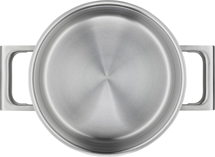 WMF Ultimate Cool Topfset Induktion 5-teilig, Kochtopf Set mit Edelstahldeckel, Cromargan Edelstahl