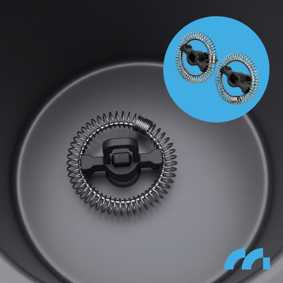 MalTec 4-in-1 Foamy Milchaufschäumer Elektrisch 500W, Milchschäumer für Heissen &amp; Kalten Milchschaum