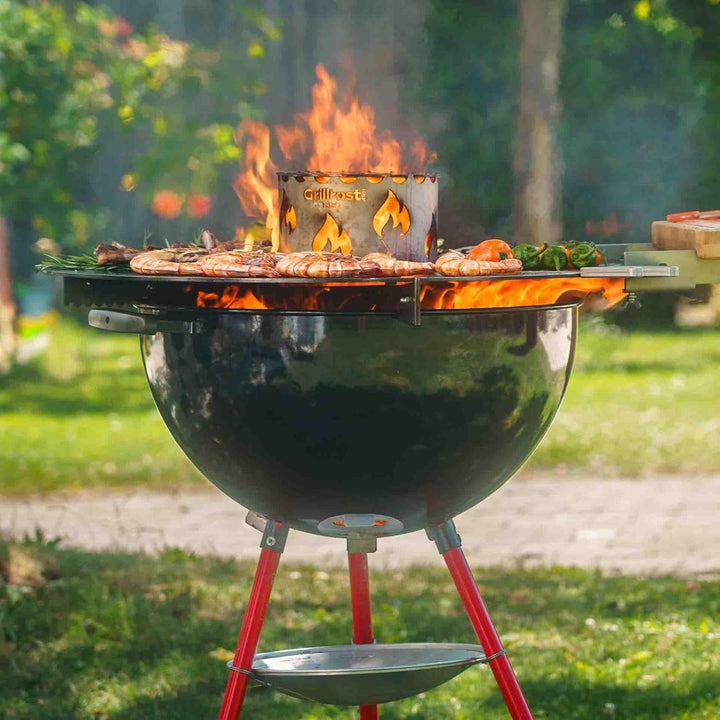 Feuerplatte | Grillring | Grillplatte | Plancha - Universalgrösse für Stahlfässer, Öltonnen Stahlton