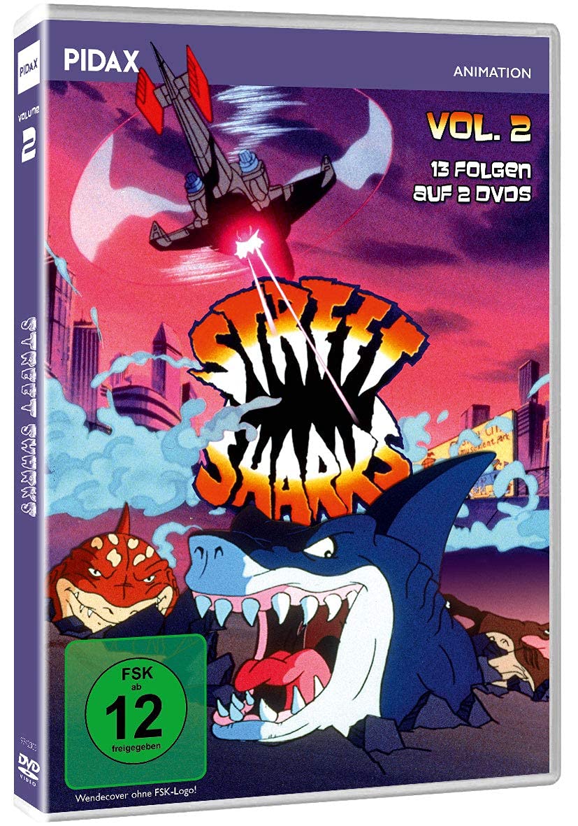 Street Sharks - Gesamtedition - Alle 40 Folgen der Kult-Zeichentrickserie - Pidax-Animation, DVD