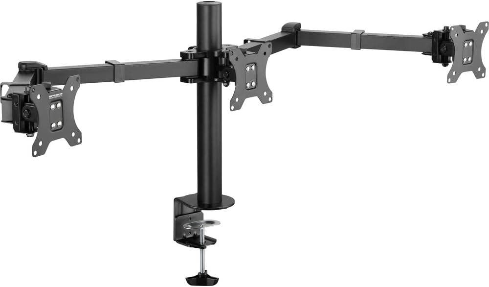 SpeaKa Professional Monitorhalterung SP-MM-230 3 Display(s) 43,2 cm (17) - 68,6 cm (27) Schwarz Höhe