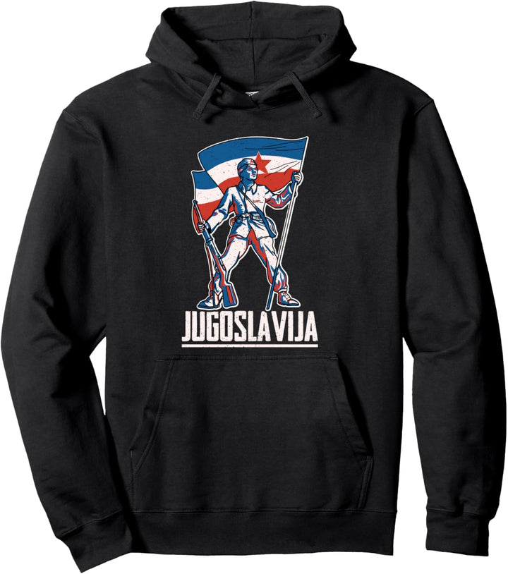 Jugoslavija Jugo Jebiga Tito Balkan SFRJ Jugoslawien Pullover Hoodie