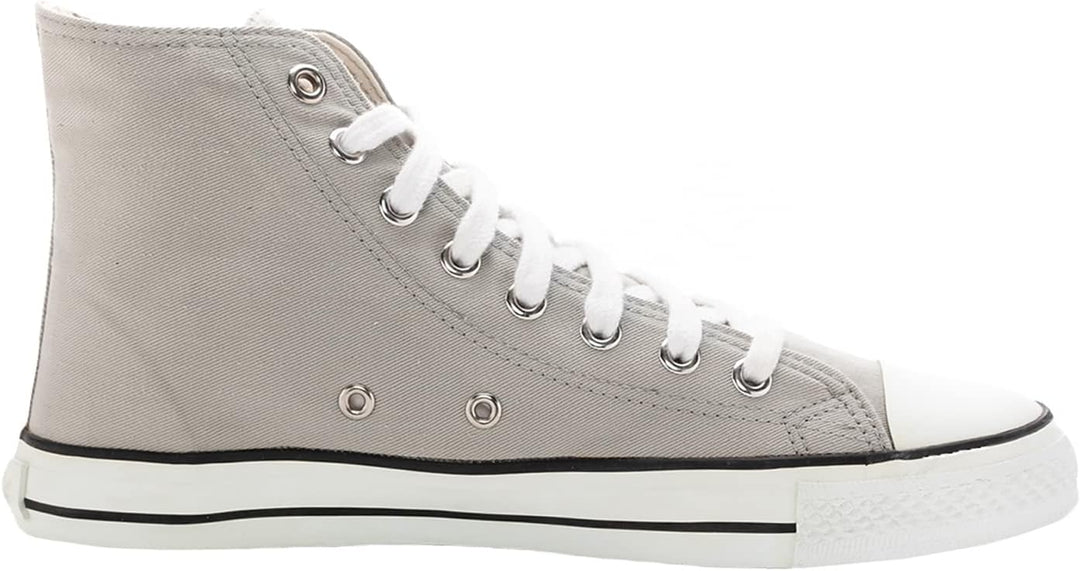 Ethletic Unisex Sneaker Hi Fair Trainer White Cap Fair | Vegan | Nachhaltig 36 EU Urban Grey Just Wh