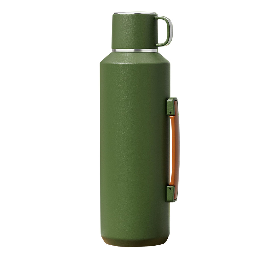 Simcat 1500ml Thermoskanne Thermosflasche 316 Edelstahl, Edelstahl Trinkflasche (hält 24 Stunden), T