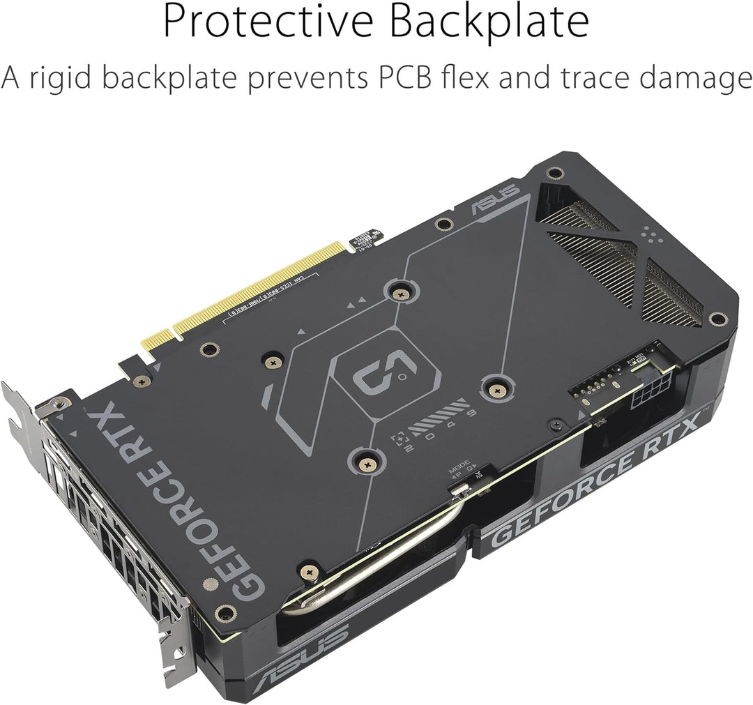 ASUS Dual GeForce RTX 4060 EVO OC Edition 8GB GDDR6 (PCIe 4.0, 8GB GDDR6, DLSS 3, HDMI 2.1a, Display