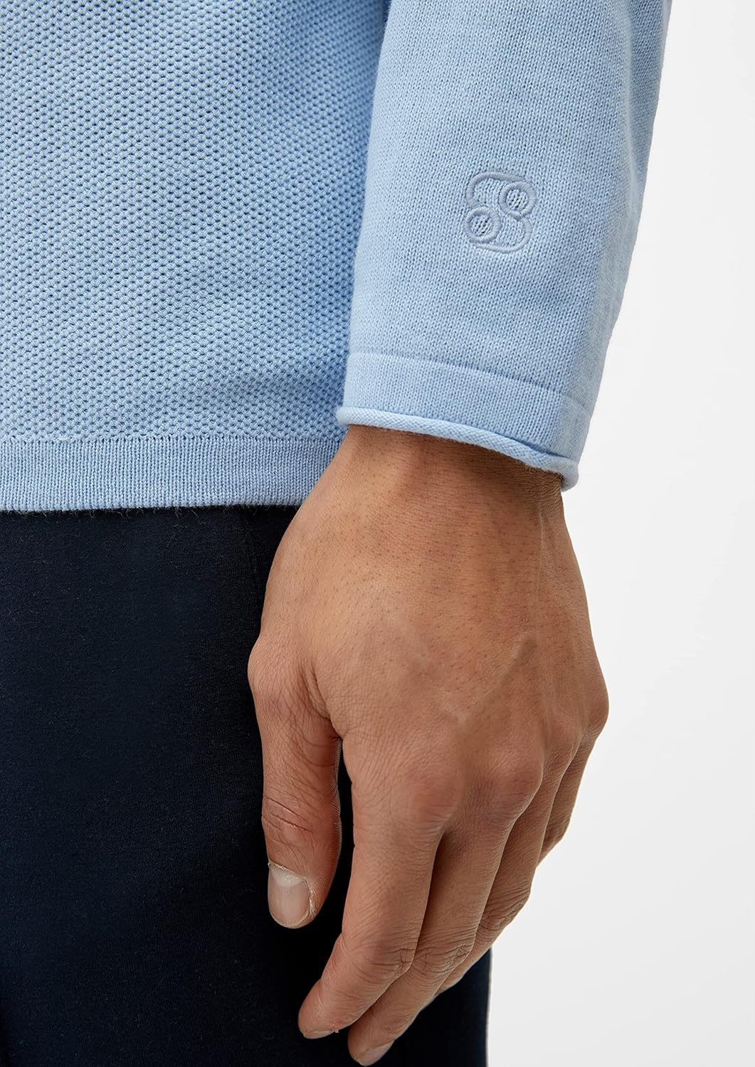 s.Oliver Herren Pullover M Blau #Bcd4e6, M Blau #Bcd4e6
