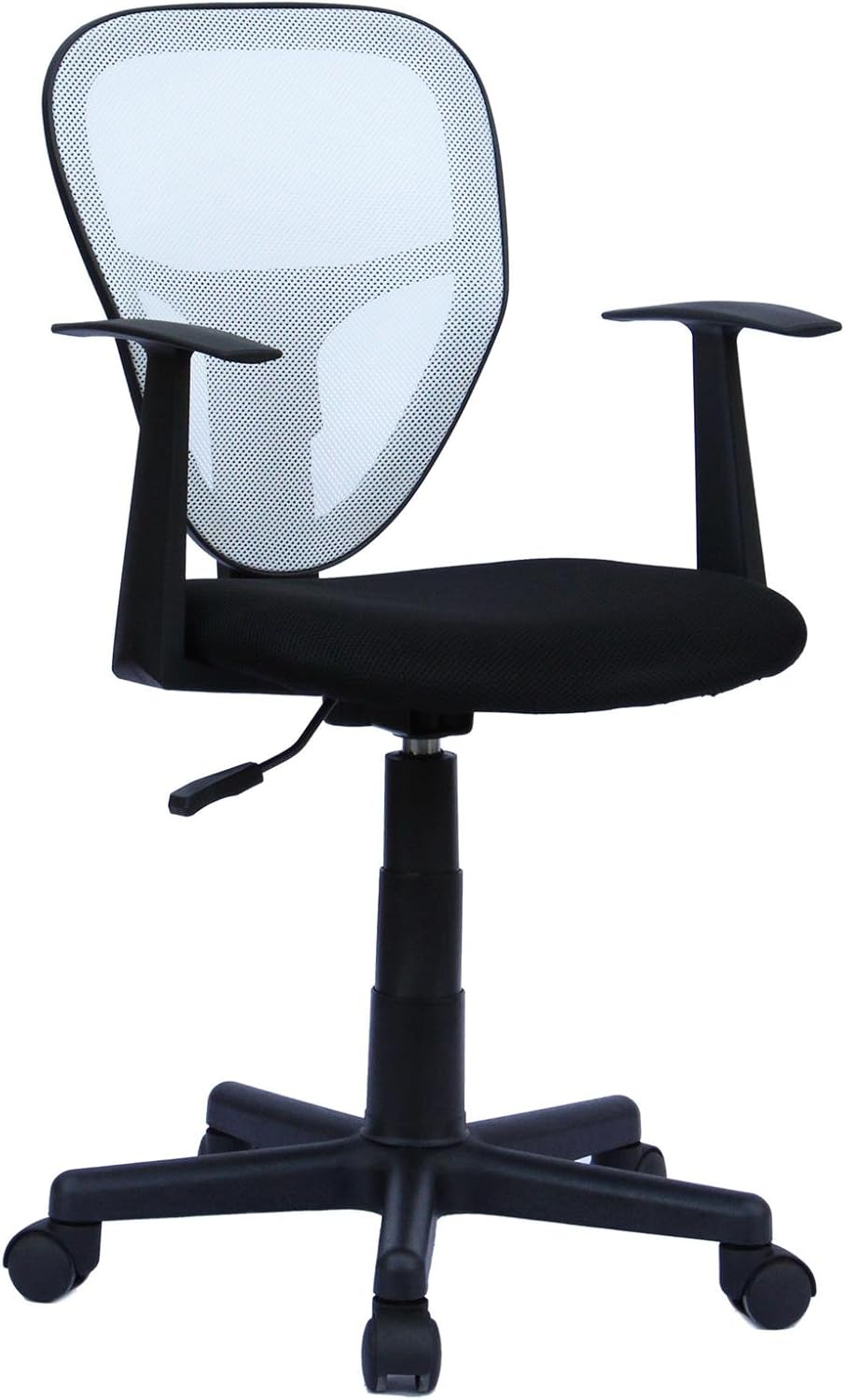 CARO-Möbel Kinderdrehstuhl Studio - Ergonomischer Schreibtischstuhl mit Armlehnen, Verstellbar, Schw