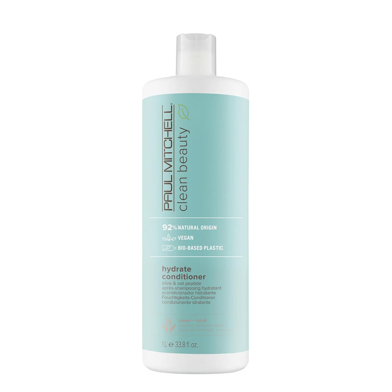 Paul Mitchell Clean Beauty Hydrate Conditioner – Haar-Spülung mit Oliven-Öl, reichhaltige Pflege und