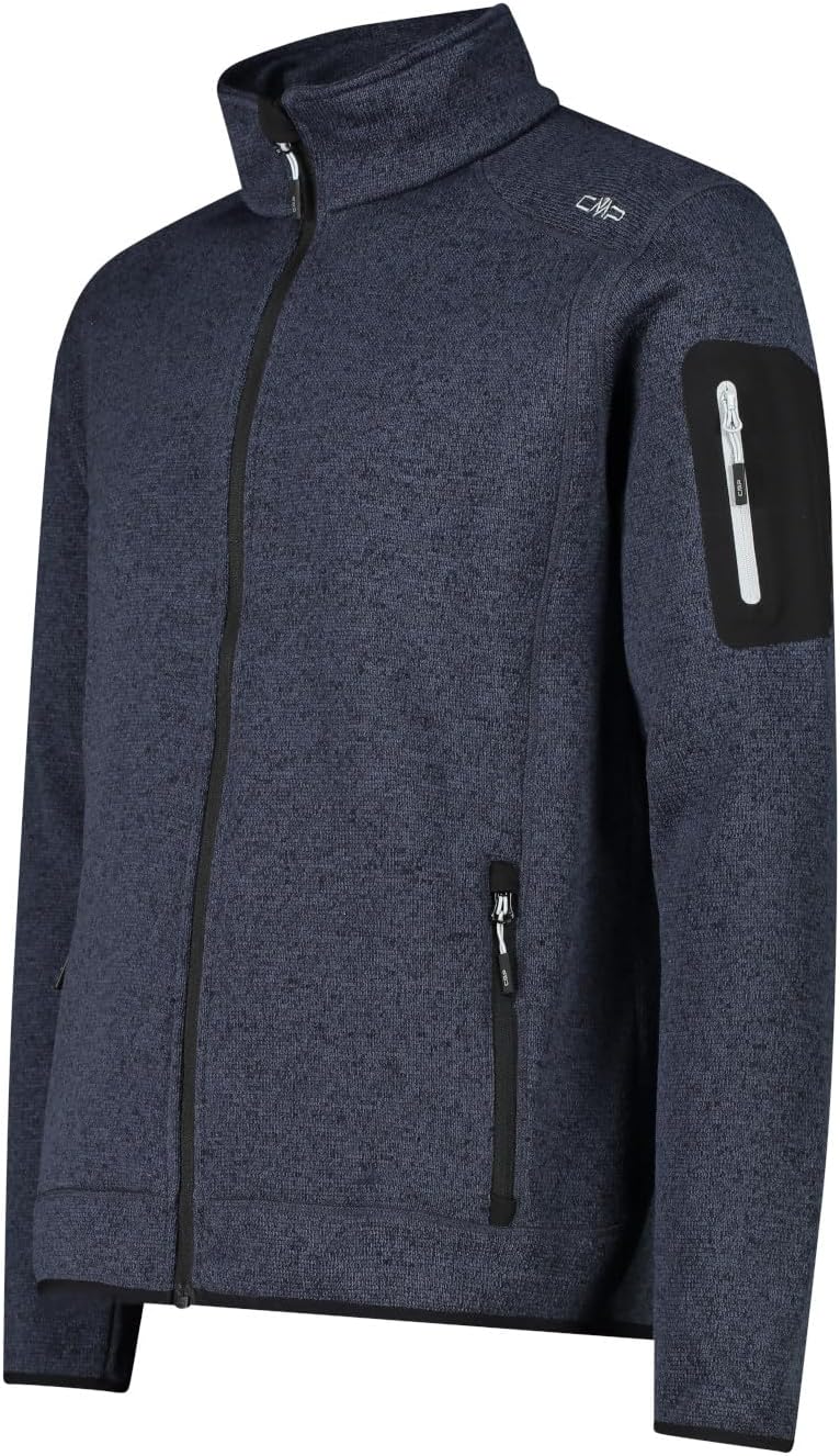 CMP Herren Herrenjacke fleecejacke 48 -35us Antracite-nero, 48 -35us Antracite-nero